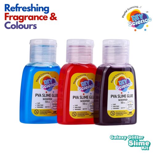 Diy Science Galaxy Glitter Slime Kit - Image 2