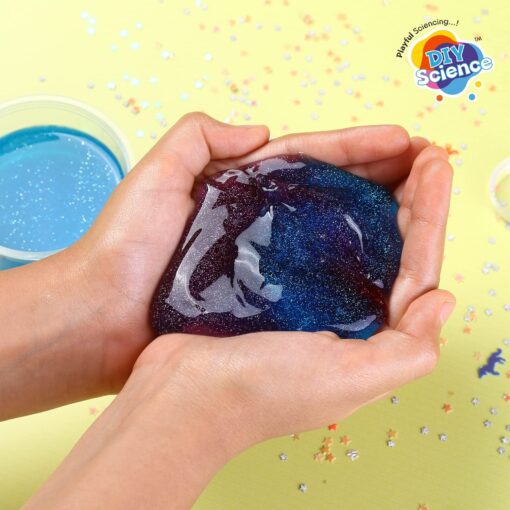 Diy Science Galaxy Glitter Slime Kit - Image 6
