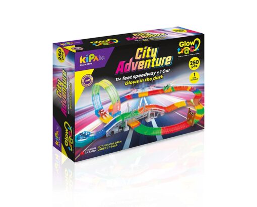 Kipa City Adventure Glow Track 250 pcs