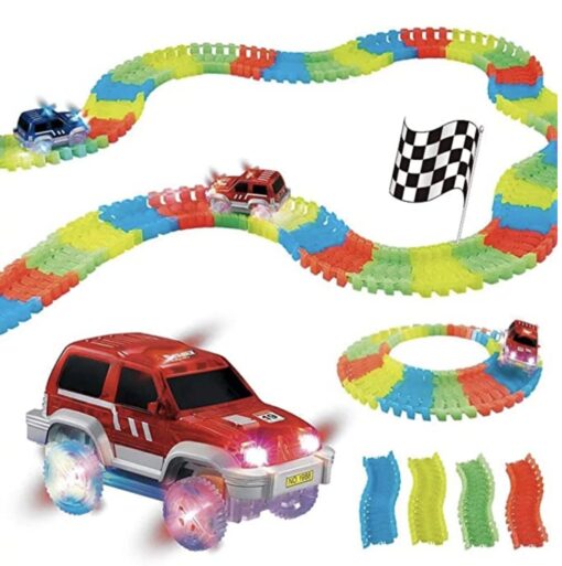 Kipa Glow Track 238 pcs with 2 cars - Image 2