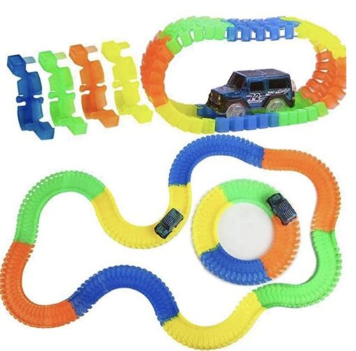Kipa Glow Track 238 pcs with 2 cars - Image 3