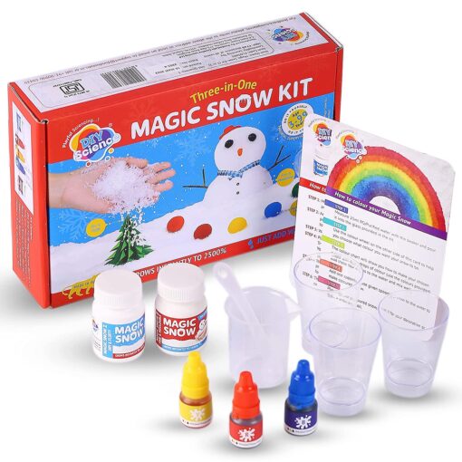 Diy Science Magic Snow Kit Three In One