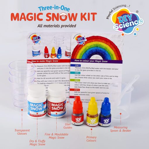 Diy Science Magic Snow Kit Three In One - Image 2