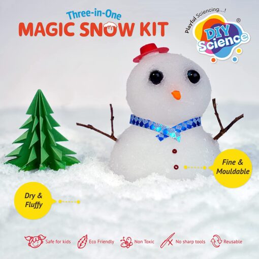 Diy Science Magic Snow Kit Three In One - Image 3