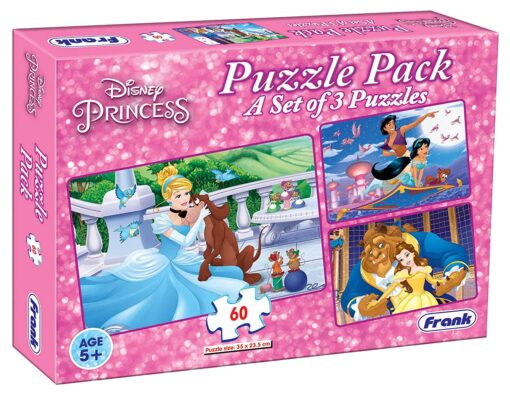 Frank Princess 3 in 1 Puzzle 60 Pcs - Image 4
