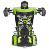 Changing Robot Car Green - Remote controlled Transformer car