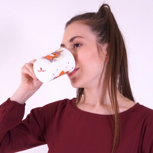 StarAndDaisy Unicorn Coffee Mugs -  Ceramic Bone China Tea Coffee Milk Cups  Microwave and Dishwasher Safe Set of 2, SND-MM-24 - Image 4