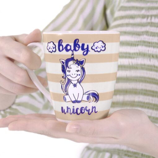 StarAndDaisy Coffee Mug Set of 2 Dishwasher and Microwave Safe Ceramic Bone China Cup to Gift to Best Friend - Image 4