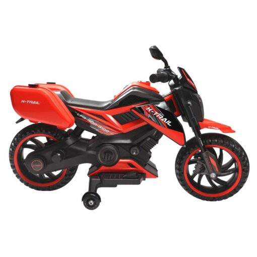 X-Trail Sports Electric Motor Bike 12v Rechargeable Battery Operated Motorcycle Ride on Bike-Ride on Kids- Kids to Drive Toy Bike Suitable for for Boys, Girls Age for 3-7 Years (Red | LFB-BDQ8100) - Image 11