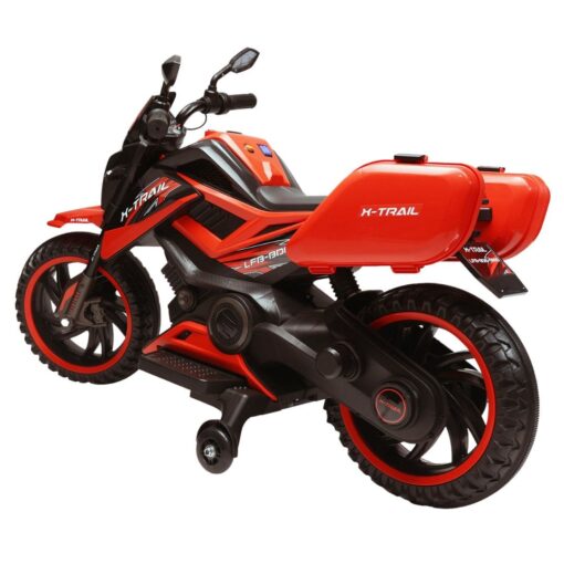 X-Trail Sports Electric Motor Bike 12v Rechargeable Battery Operated Motorcycle Ride on Bike-Ride on Kids- Kids to Drive Toy Bike Suitable for for Boys, Girls Age for 3-7 Years (Red | LFB-BDQ8100) - Image 16