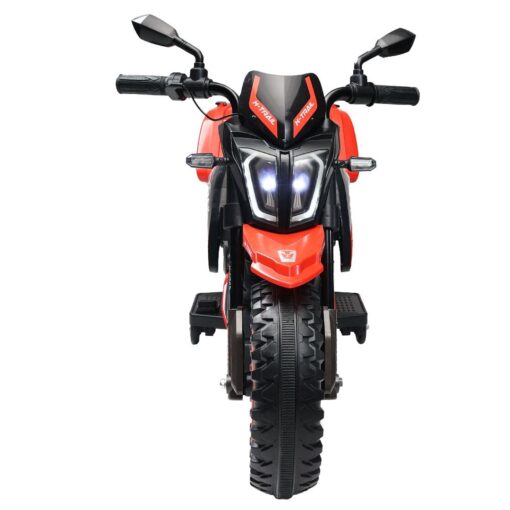 X-Trail Sports Electric Motor Bike 12v Rechargeable Battery Operated Motorcycle Ride on Bike-Ride on Kids- Kids to Drive Toy Bike Suitable for for Boys, Girls Age for 3-7 Years (Red | LFB-BDQ8100) - Image 9