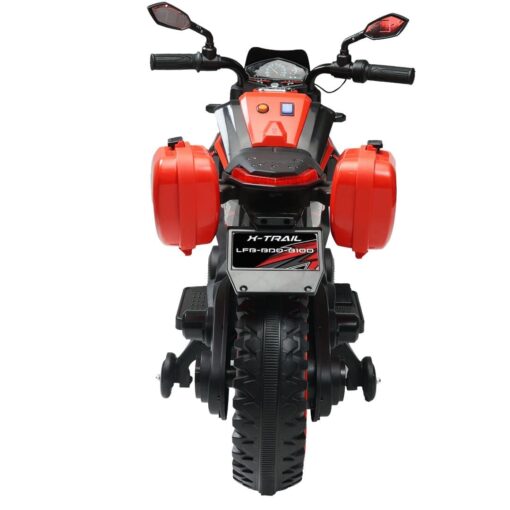 X-Trail Sports Electric Motor Bike 12v Rechargeable Battery Operated Motorcycle Ride on Bike-Ride on Kids- Kids to Drive Toy Bike Suitable for for Boys, Girls Age for 3-7 Years (Red | LFB-BDQ8100) - Image 10