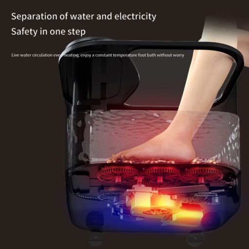 StarAndDaisy Electric Foot Massager with Temperature Control - Massage Roller Pedicure Foot Spa Tub for Stress Relief - Image 16