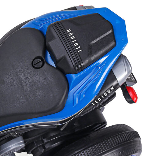 Children 3 Wheels Cool Lights Battery Operated Racing Drive Ride On Motor Bike Car Electric Motorcycle For Kids (Blue | LFB-R13M) - Image 5