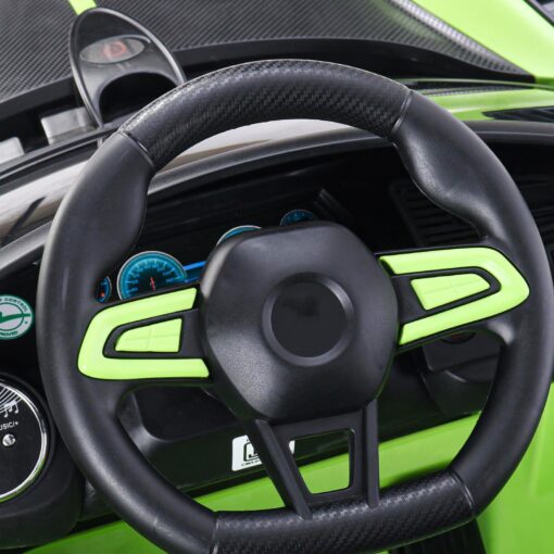 Battery Operated Ride On Car with Music & Lights (Green | LFC-BDQ1589) - Image 5