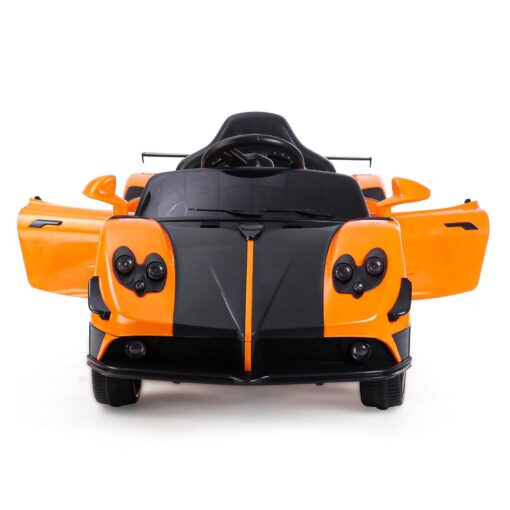 Battery Operated Ride On Car with Music & Lights (Orange | LFC-BDQ1589) - Image 2