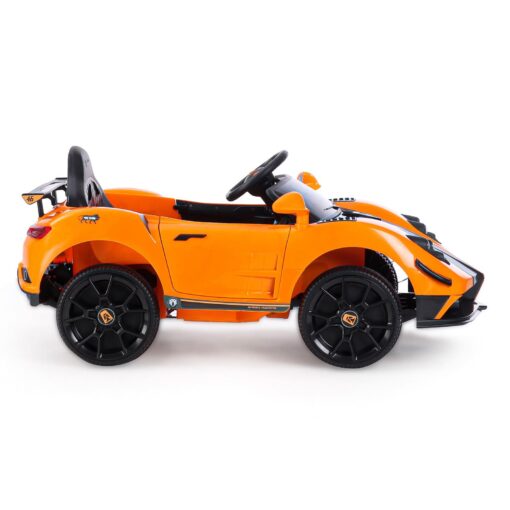 Battery Operated Ride On Car with Music & Lights (Orange | LFC-BDQ1589) - Image 4