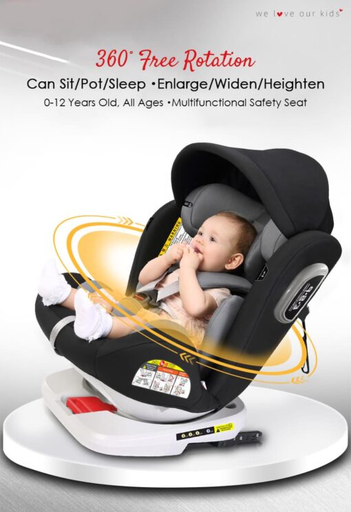 Baby Car Seat (Luxury Orange) - Image 2