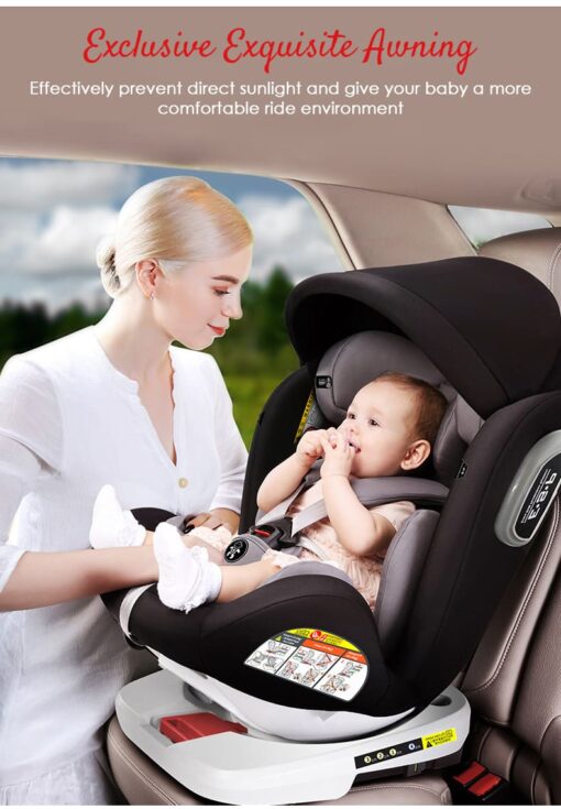 Baby Car Seat (Luxury Orange) - Image 11