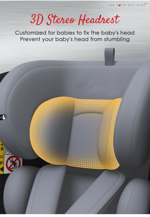 Baby Car Seat (Luxury Orange) - Image 20