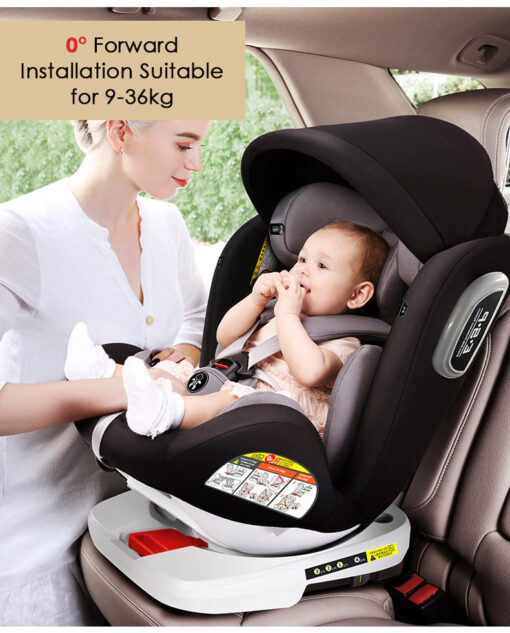 Baby Car Seat (Luxury Orange) - Image 7