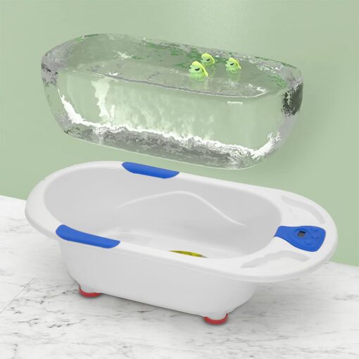 space cover free Foldable baby bathtub features