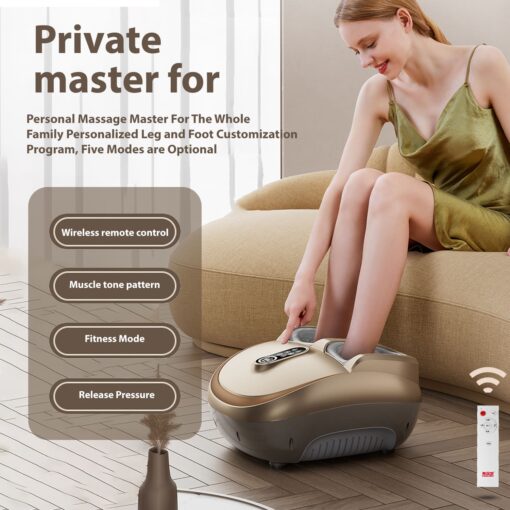StarAndDaisy 2-In-1 Foot & Leg Massager Machine with Heating & Relieve Foot Pain (508) - Image 2