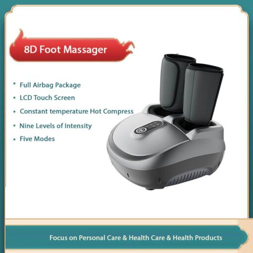 StarAndDaisy 2-In-1 Foot & Leg Massager Machine with Heating & Relieve Foot Pain (508) - Image 12