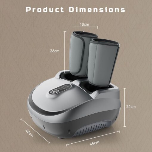 StarAndDaisy 2-In-1 Foot & Leg Massager Machine with Heating & Relieve Foot Pain (508) - Image 14