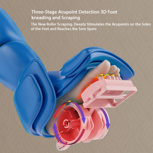 StarAndDaisy 2-In-1 Foot & Leg Massager Machine with Heating & Relieve Foot Pain (508) - Image 4
