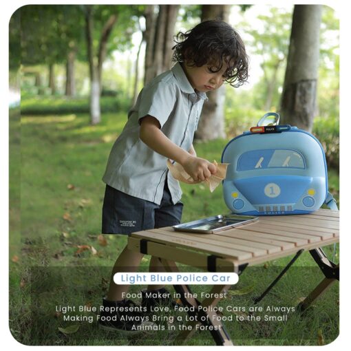 StarAndDaisy Police Joyride Kids Backpack (Orange) - Image 11