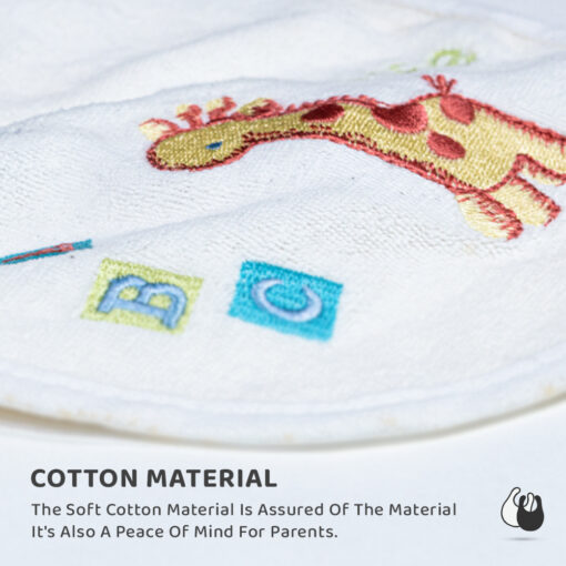 Best Bibs for Newborns, Water Proof Baby Apron with Spill Resistant Feeding Burp Cloth (pack of 8) - Image 9