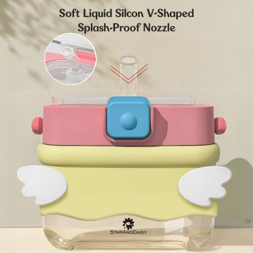 Square Water Bottle Sport Cup Drinks Bottle