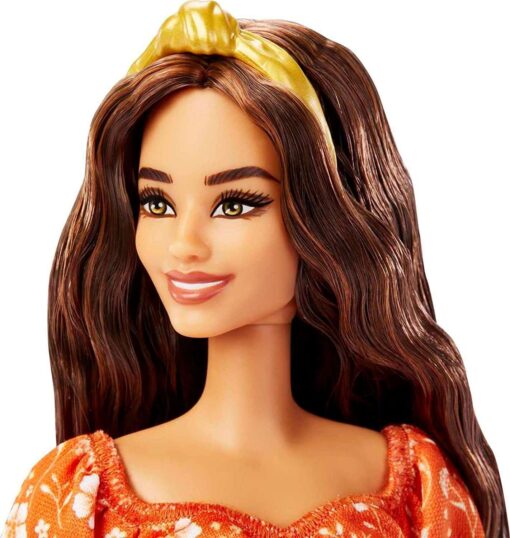 orange barbie face