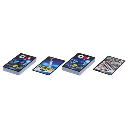 Hasbro Gaming Clue Card Game for Kids Ages 8 & Up, 3-4 Players Strategy Game - Image 2
