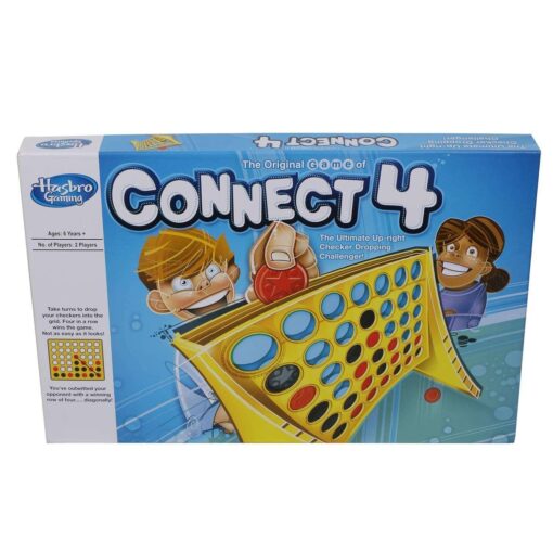 Hasbro Gaming The Classic Game of Connect 4, Get 4 in A Row Strategy Game for 2 Players, Games & Puzzles, Toys for Kids, Boys and Girls Ages 6 & Up (E8262)