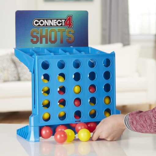 Hasbro Gaming – Board Game Connect 4 Shots, Children's Power Performance 4 Shots - Game of Society - Image 4