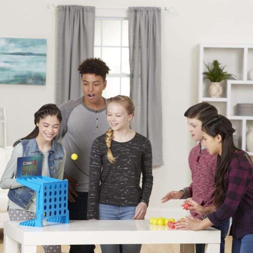 Hasbro Gaming – Board Game Connect 4 Shots, Children's Power Performance 4 Shots - Game of Society - Image 5