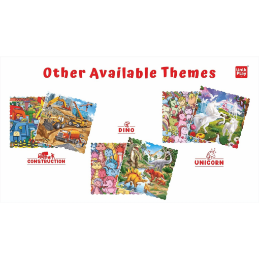 Unik Play Go Crazy Farm Friends Jigsaw Puzzle -  Set of 2 Puzzles Game for Kids Ages 6 and Up, Unique Farm Friends Toy Gift - Image 9