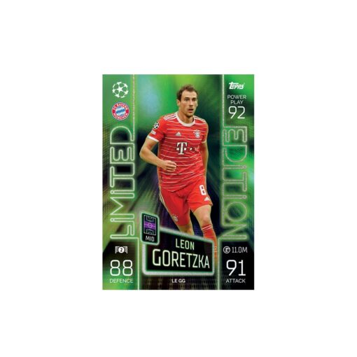 Topps Match Attax 2022-23, Blue Burst Mega Pack with Exclusive Neon Erling Haaland Card - Image 2