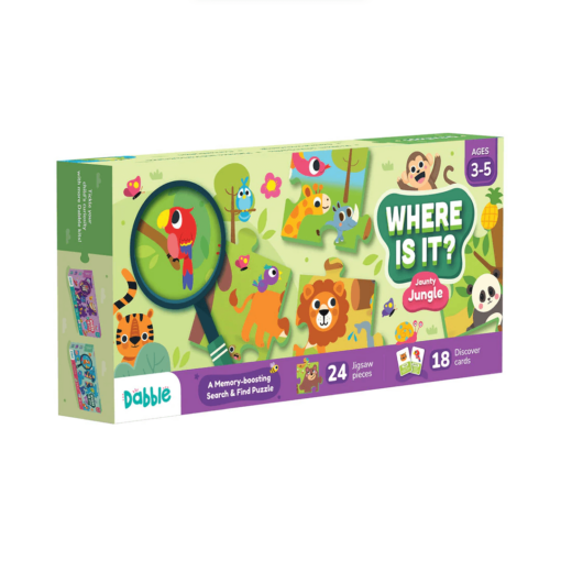 Playshifu Dabble Where Is It? Jaunty Jungle