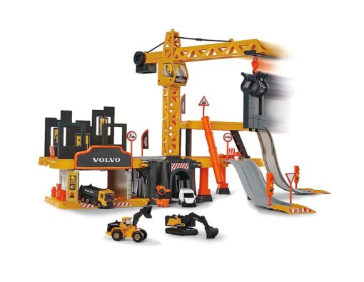 Majorette Volvo Construction Playset With 5 Vehicles - Image 4