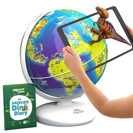 PlayShifu Orboot Dinos - 50 Dinosaurs, 500 Facts, Prehistoric Globe, Educational Toy for Kids, Orboot Dinos (Globe + App) - Image 2