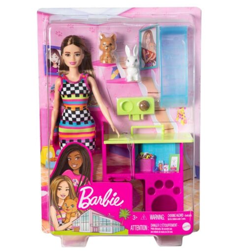 Barbie Doll & Pet Playset HGM62 - Image 2