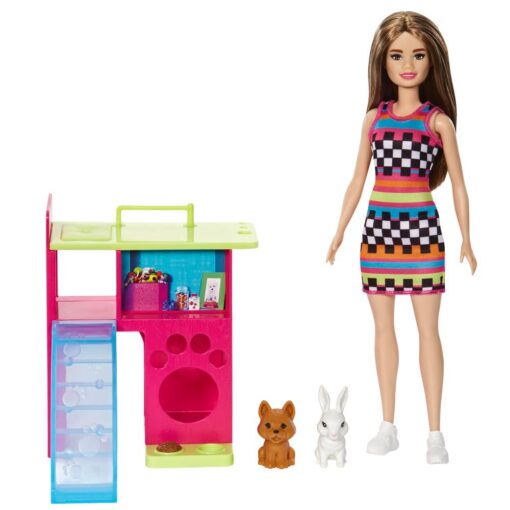 Barbie Doll & Pet Playset HGM62 - Image 6