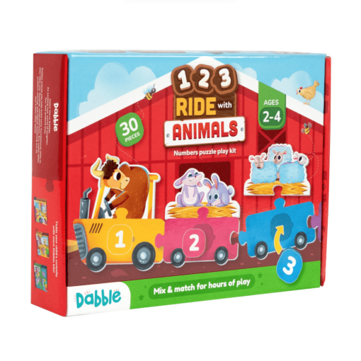 Playshifu Dabble 123 Ride With Animals