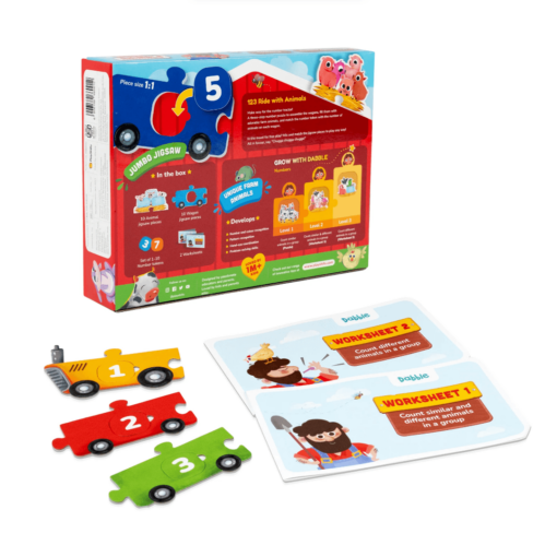 Playshifu Dabble 123 Ride With Animals - Image 2