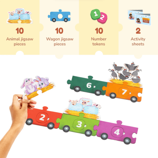 Playshifu Dabble 123 Ride With Animals - Image 6
