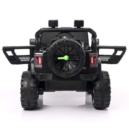 Electric Ride On Jeep for Kids - Battery Operated Jeep With Bluetooth Music and Lights - Jeep Battery Operated Ride On (LFC 5689 Grey) - StarAndDaisy - Image 4