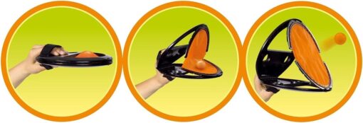 Simba Squap Balls for Outdoor Beach Garden & Outdoor Fishing Game with Ball for Children Aged 6 Years and Friends, Family - Image 4